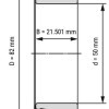 Підшипник JLM104948/JLM104910 ITJ Японія