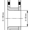 Підшипник 92317Л (NUP 317 M)