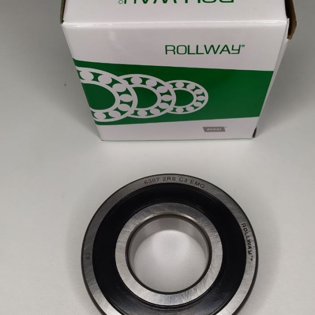 Підшипник 6307 2RS C3 EMQ (Rollway™ USA)