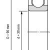 Підшипник 406 (6406) виробник ВПГ®UA