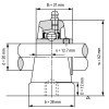 Підшипник UCPA 204 з коротким корпусом ВПГ®UA