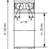 Підшипник 3206 2RS / виробник ВПГ®UA