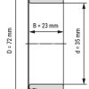 Підшипник 7507 (32207) SPZ GROUP®UA