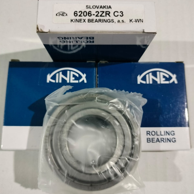 Підшипник 70-80206 (6206 ZZ C3) KINEX (Словаччина)