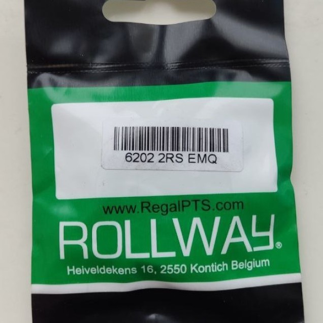 Підшипник 6202 2RS EMQ (Rollway™ USA)