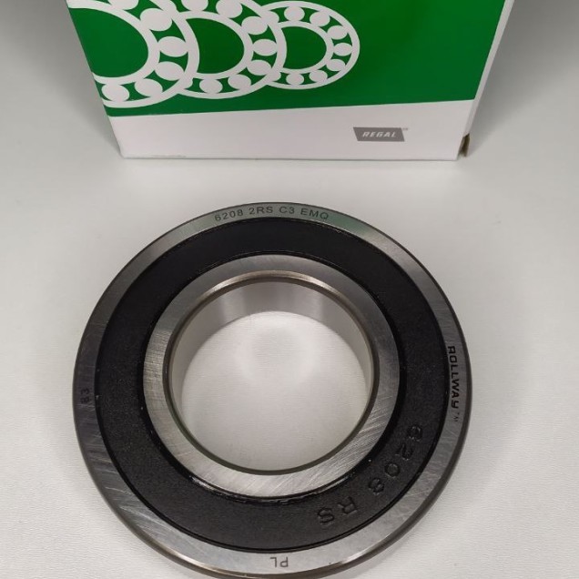 Підшипник 6208 2RS C3 EMQ (Rollway™ USA)