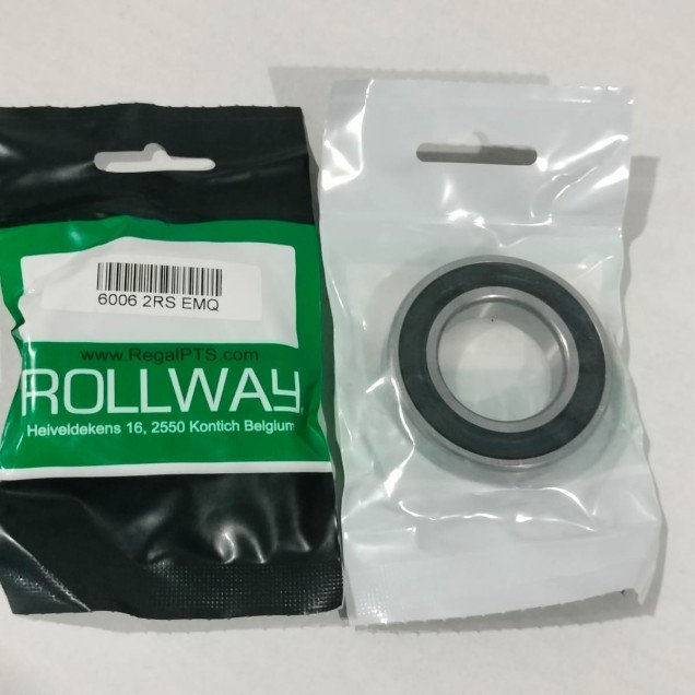 Підшипник 6006 2RS EMQ Rollway USA