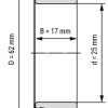 Підшипник 7305 (30305) SPZ GROUP®UA