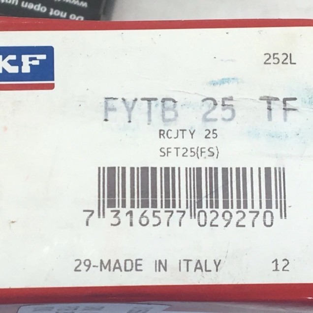 Підшипник FYTB 25 TF SKF (original) корпусний