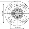 Підшипник UCFC 210 фланцевий круглий SPZ GROUP®UA