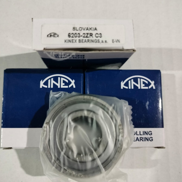 Підшипник 70-80203 (6203 ZZ C3) KINEX (Словаччина)