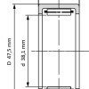 Підшипник 94908 (КД242720, 7949/38) виробник SPZ GROUP®UA
