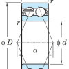 Підшипник 256907 (DAC3464W4 2RS CS) ВПГUA