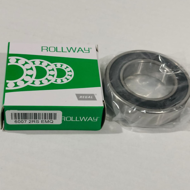 Підшипник 6007 2RS EMQ / виробник Rollway™ USA
