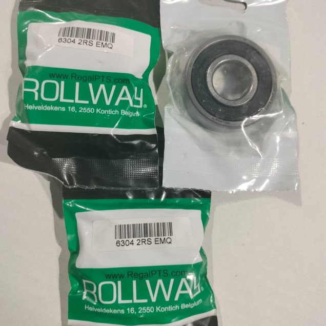 Підшипник 6304 2RS EMQ Rollway USA