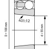 Підшипник 2211 EKTN9 SKF (original)
