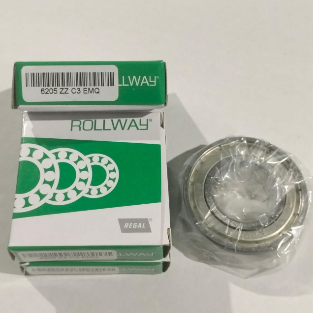 Підшипник 6205 ZZ C3 EMQ / виробник Rollway™ USA
