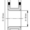 Підшипник 102206 (N206W / NCL206V) / виробник SPZ GROUP®UA