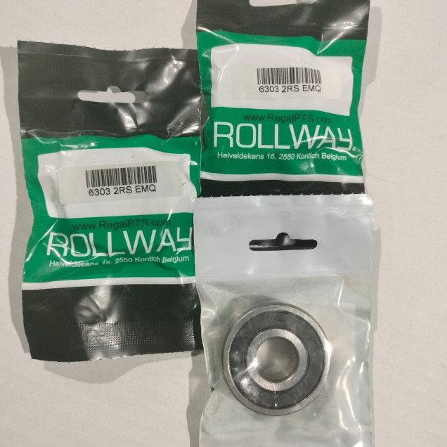 Підшипник 6303 2RS EMQ / Rollway™ USA