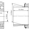 Підшипник 11308 (1309K+H309) виробник SPZ GROUP®UA