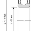 Підшипник 180610 (62310 2RS) SPZ GROUP®UA