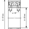 Підшипник 3204 2RS / виробник ВПГ®UA