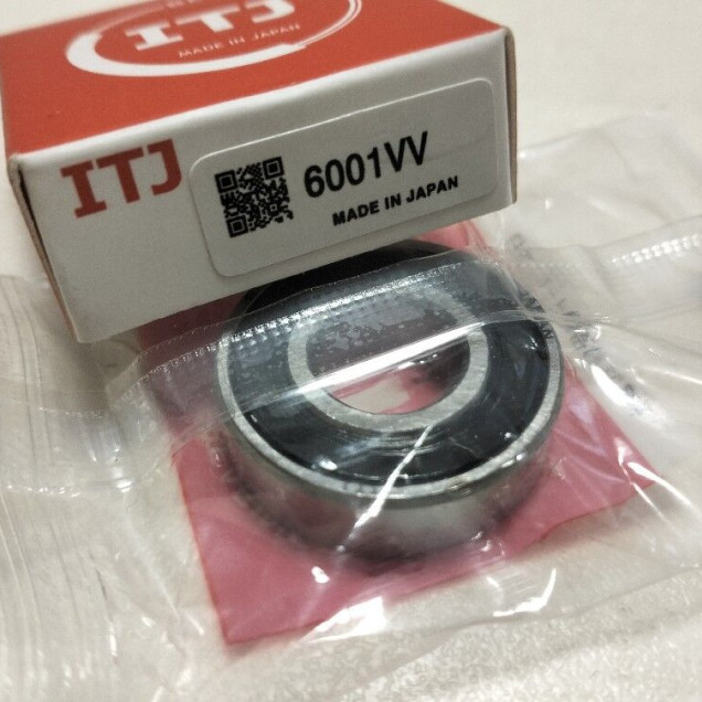 Підшипник 6001 2RS / 6001 VV ITJ Японія