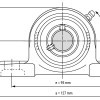 Підшипник UCP 203 корпусний на лапах ВПГ®UA