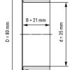 Підшипник 7307 (30307) SPZ GROUP®UA