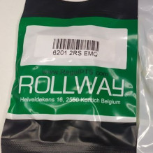 Підшипник 6201 2RS EMQ / виробник Rollway™ USA